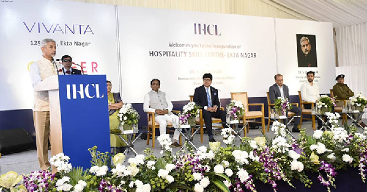 Gujarat: EAM S Jaishankar inaugurates IHCL Skill Centre in Ektanagar